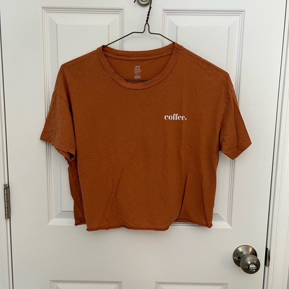 Aerie Cropped Graphic Tee